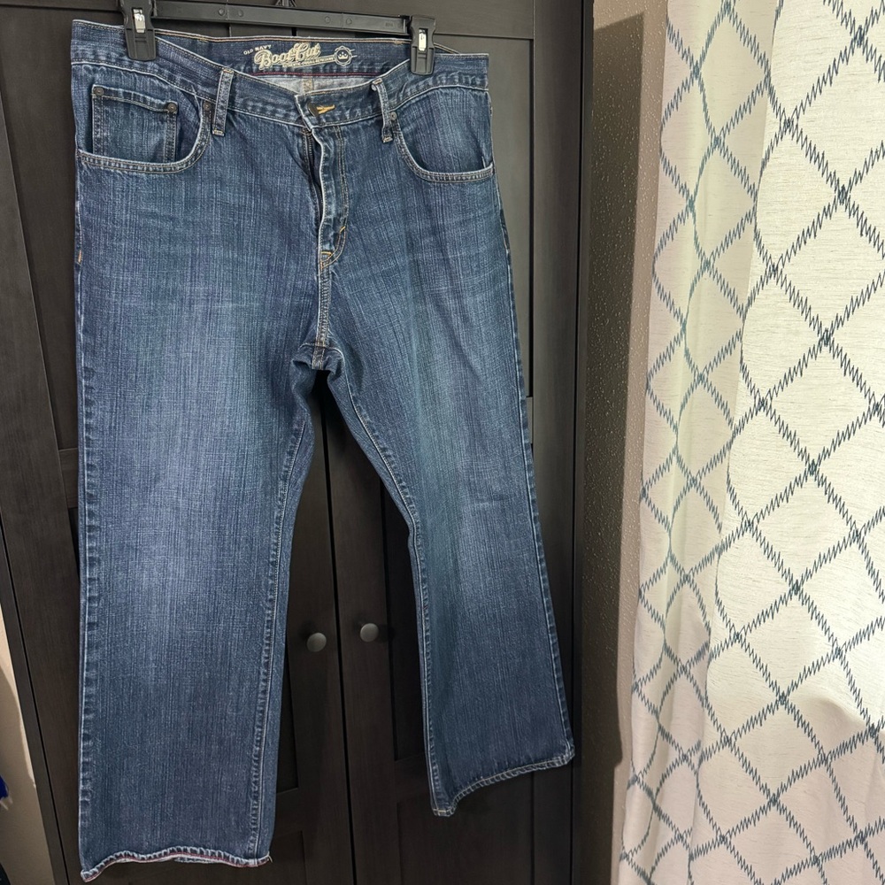 Old Navy Classic Blue Bootcut Jeans